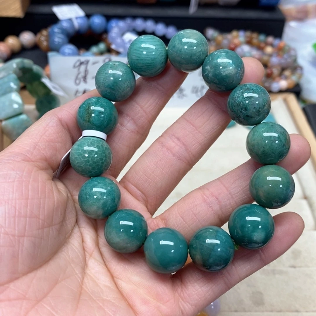 硅化珊瑚（珊瑚玉）手链未镶嵌M**旺521