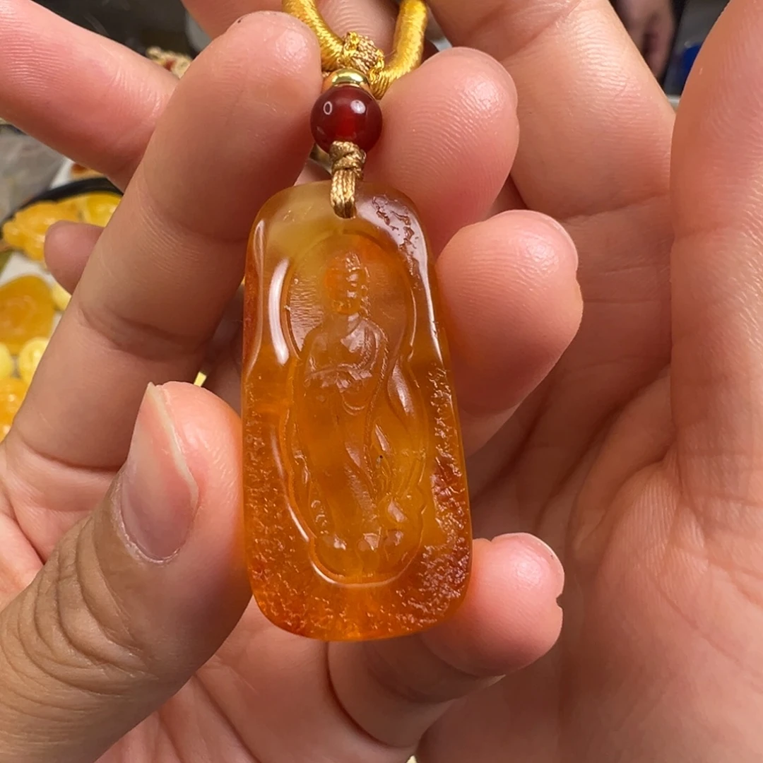蜜蜡未镶嵌裸石琥珀