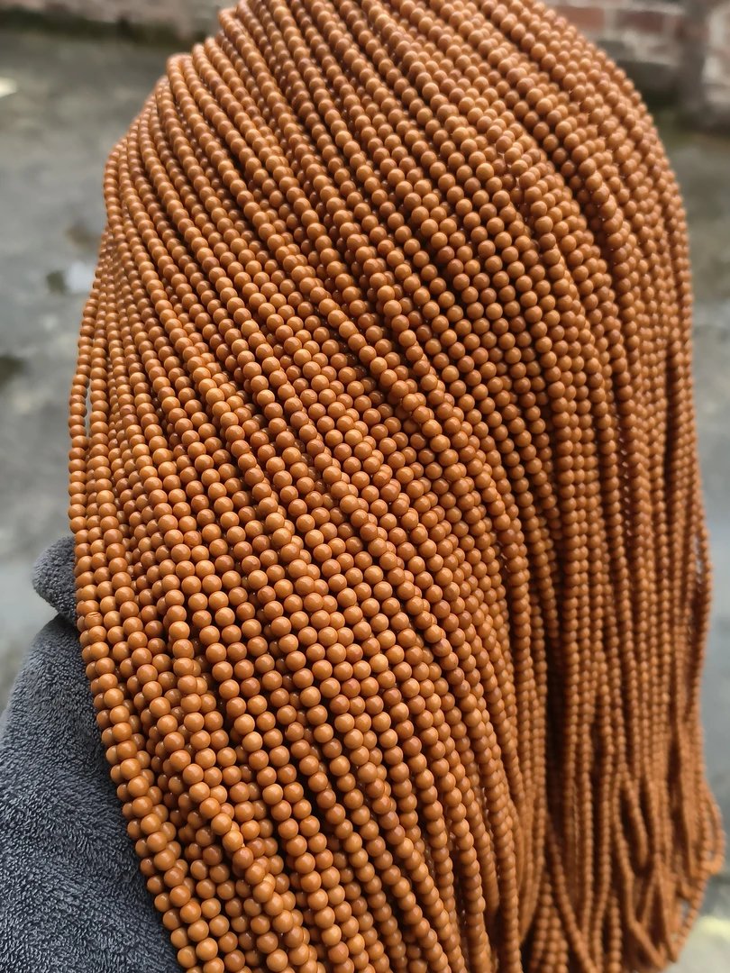 3.5㎜橄榄核小圆珠隔珠弟子珠文玩自行DIY配饰每条200颗