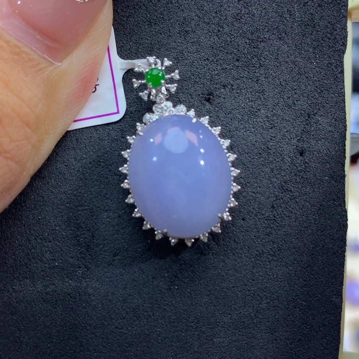 18K金镶嵌手链翡翠翡翠