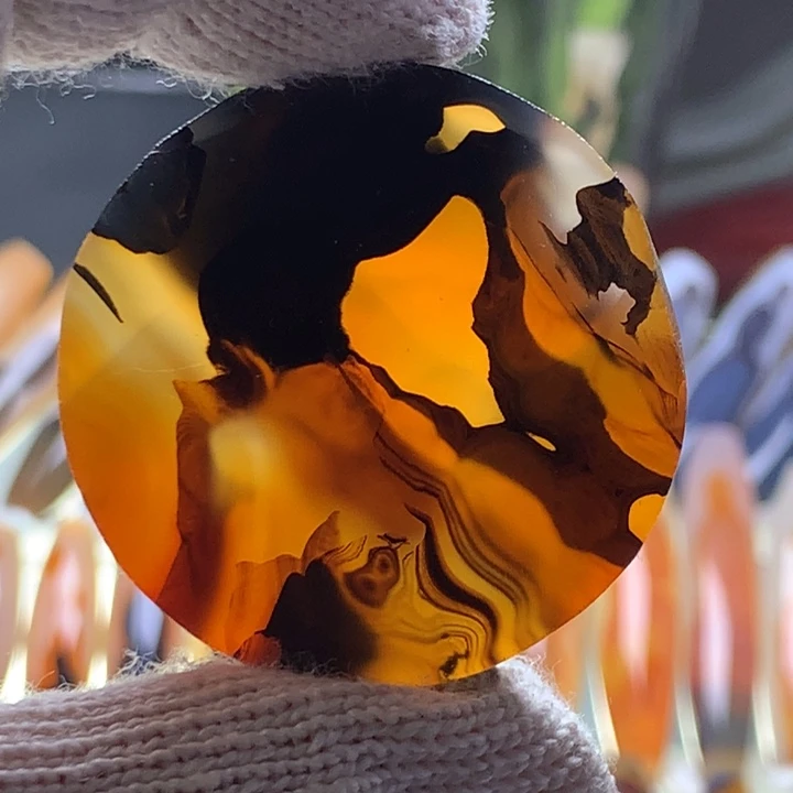 未镶嵌玛瑙/玉髓珠宝半成品258