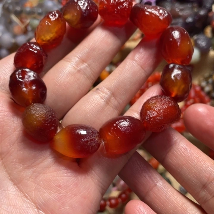 玛瑙/玉髓合金手链