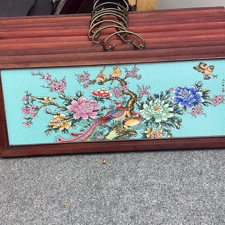 瓷片瓷板画瓷板画