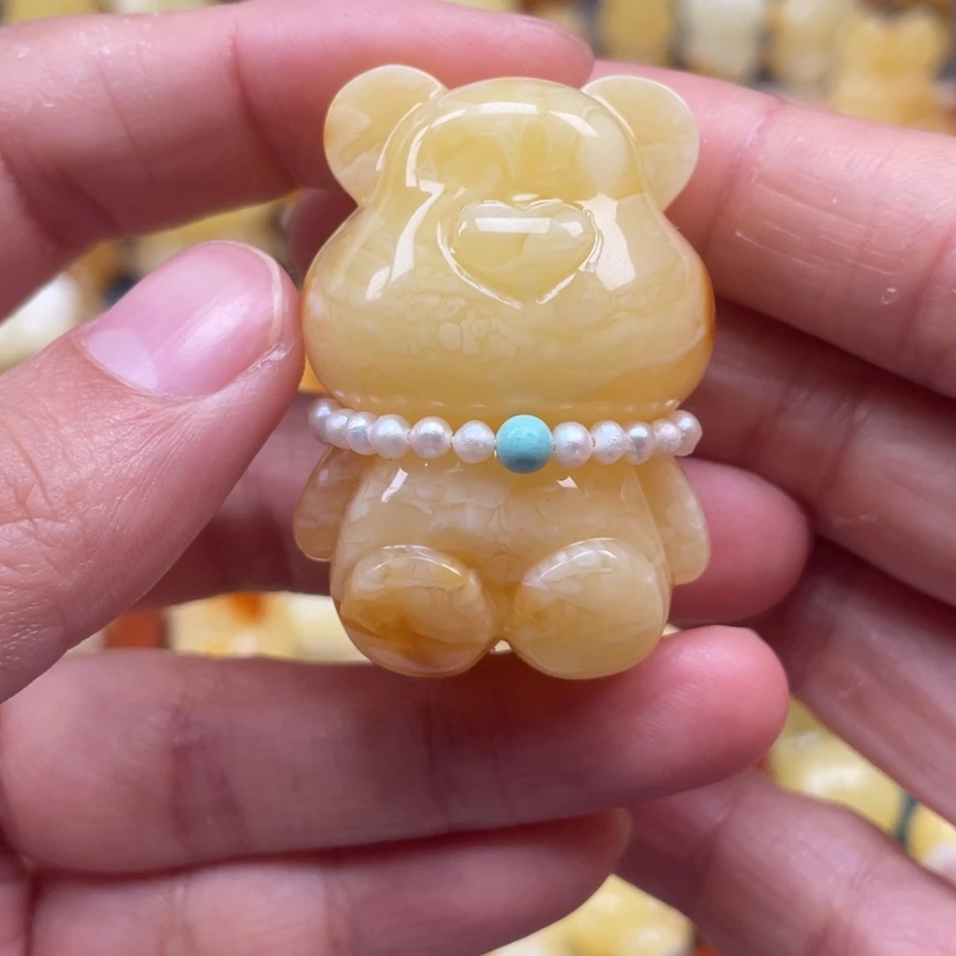 未镶嵌琥珀裸石蜜蜡