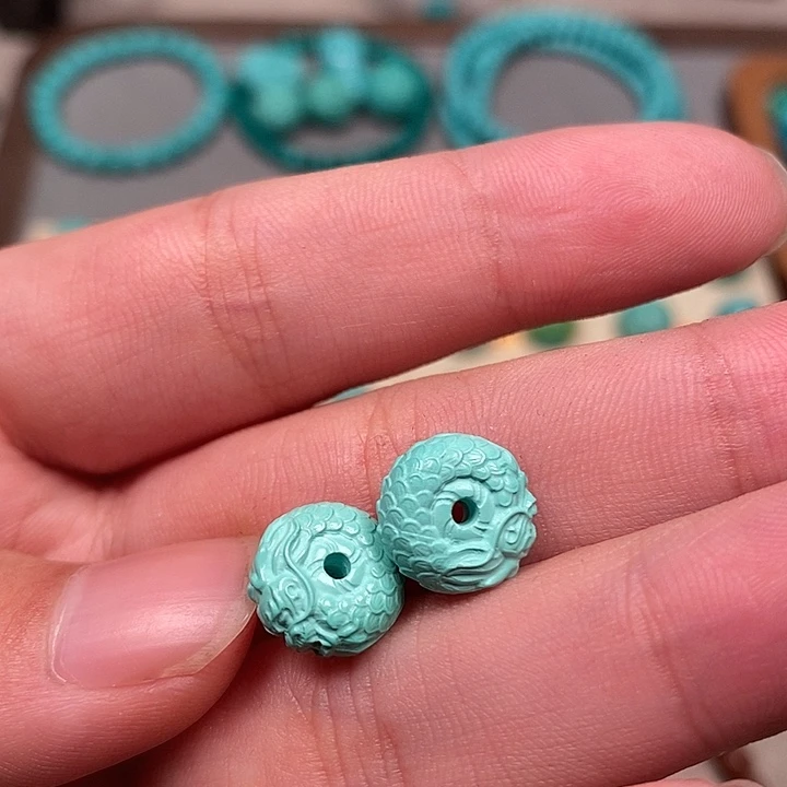 原生态湖北矿散珠配饰，尺寸12