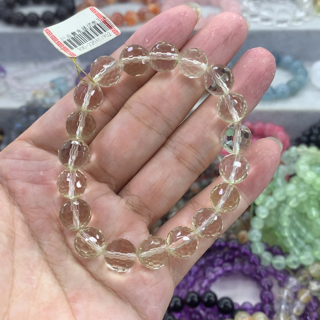 手链未镶嵌水晶切面水晶