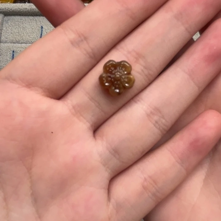 裸石琥珀未镶嵌用****6天然蜜蜡配件