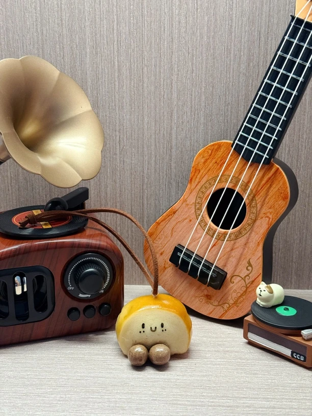 【碱水冰箱贴】吐司宝宝 碱水结 牛角包 碱水挂件