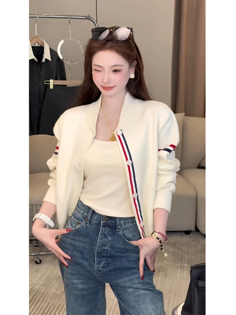 小个子短款开衫毛针织上衣2025秋冬新款秋装毛衣长袖高级感秋季女