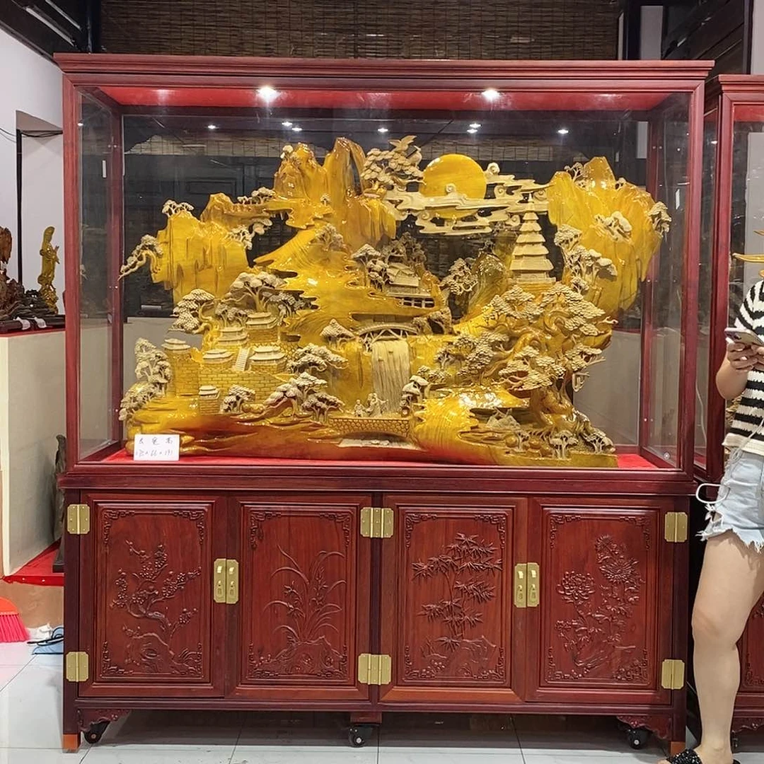 金丝楠涅***?金丝楠小叶桢楠摆件