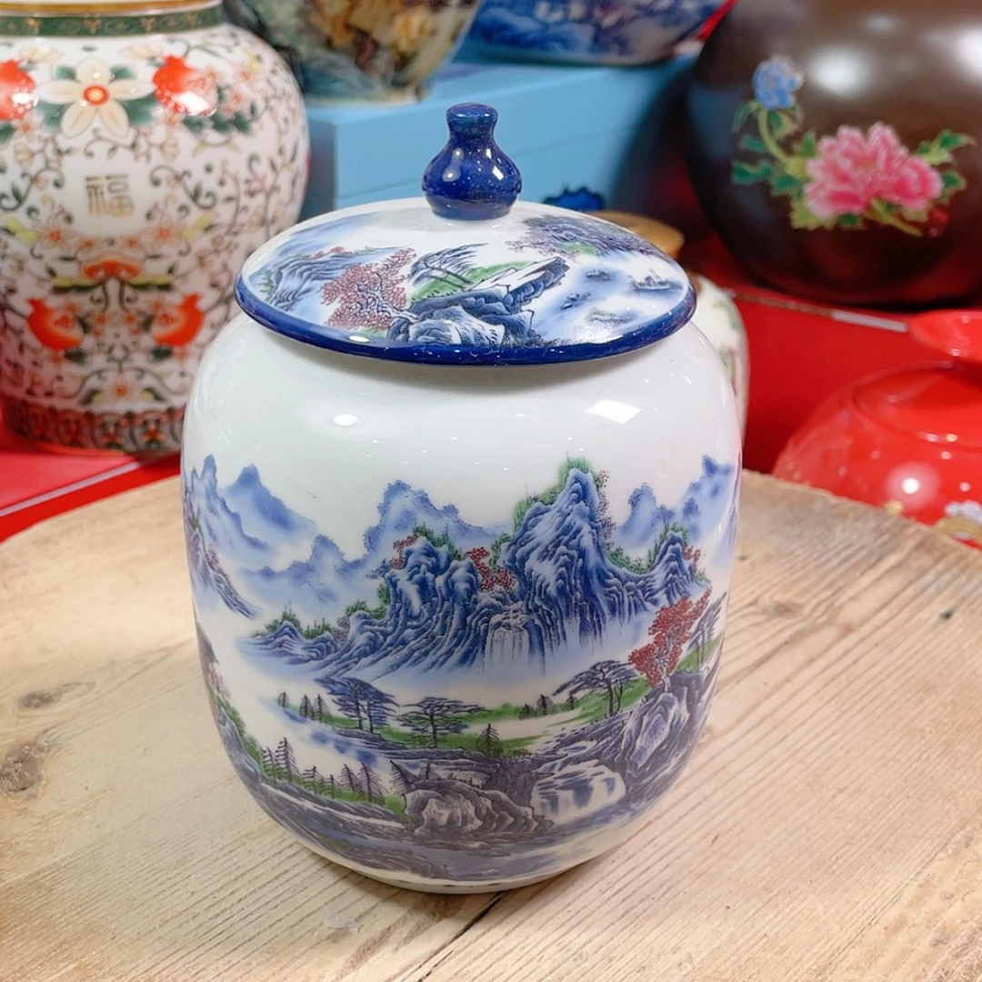 【闪购商品】罐陶瓷茶叶罐密封罐