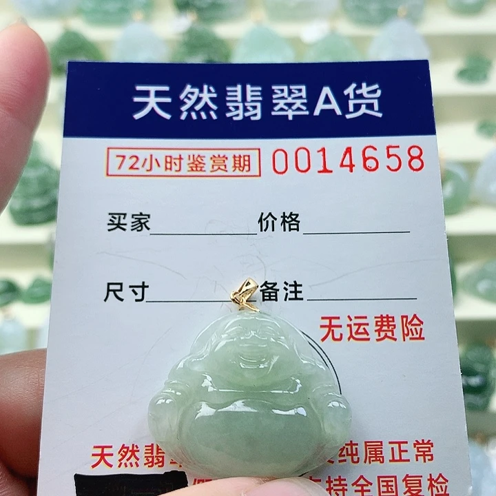 颈饰未镶嵌翡翠吊