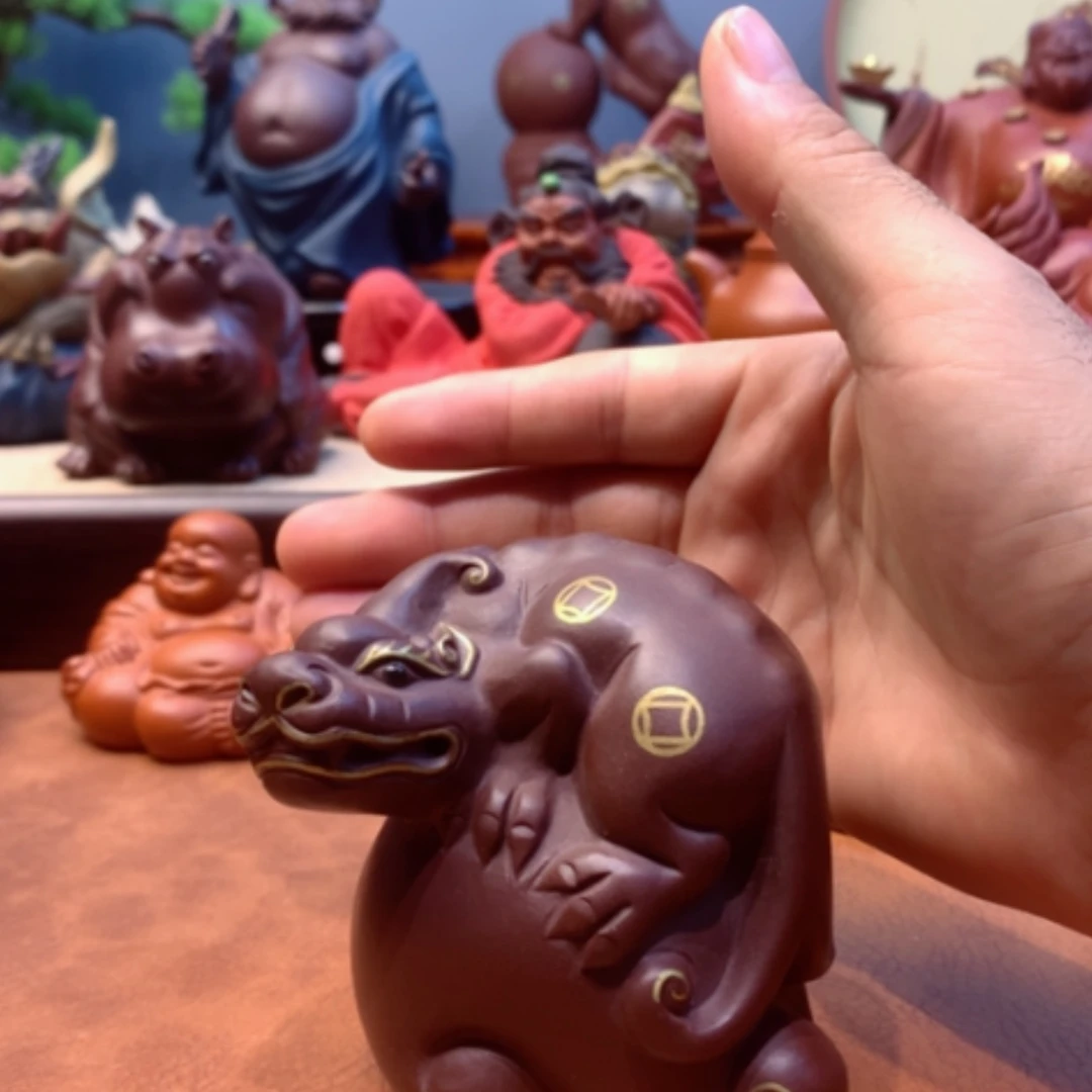 【闪购商品】紫砂茶宠紫砂壶手工艺制作
