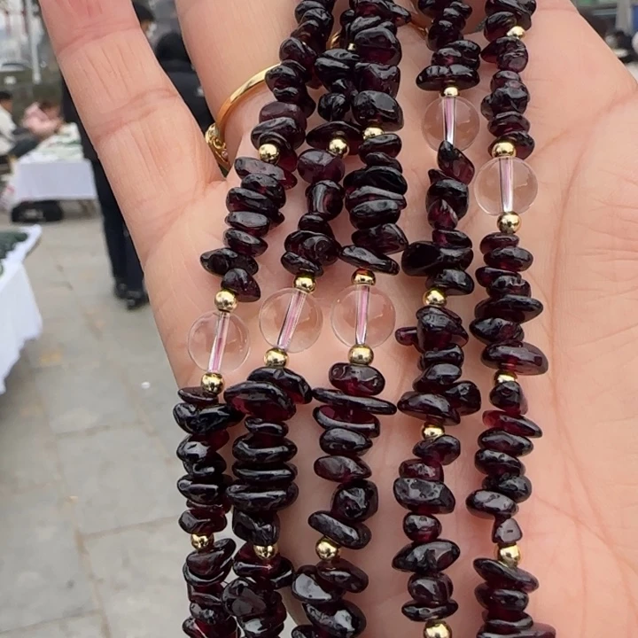 石榴石手链未镶嵌