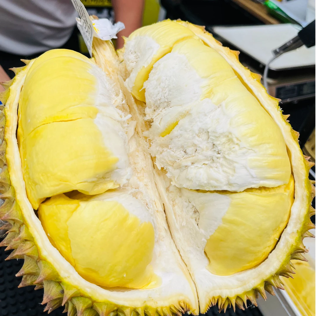 【软糯干包】白标暹味泰国空运树熟金枕榴莲鲜榴莲69元/斤（整果带壳） 肉厚核小榴莲同城配金枕泰国