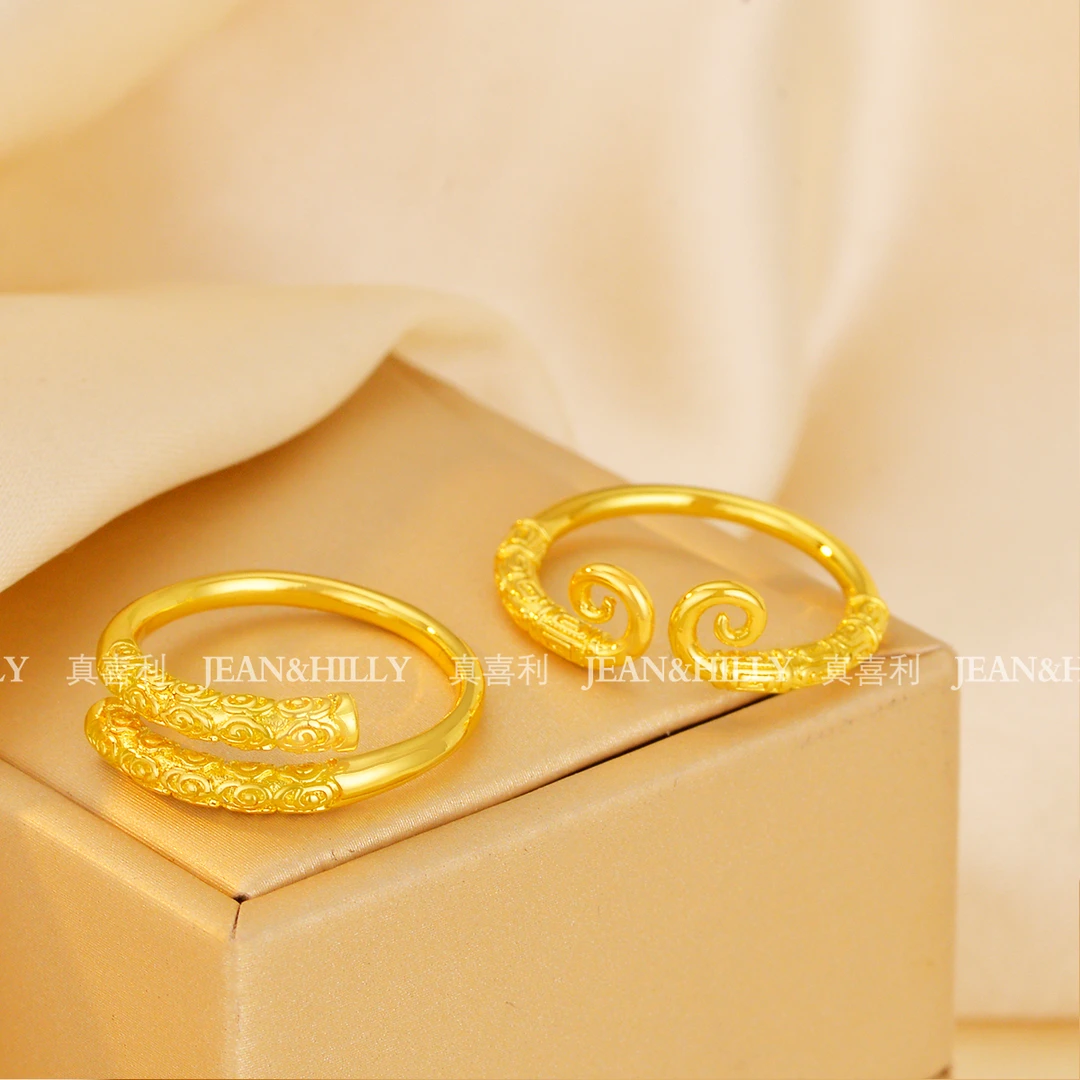 1号【悟空】戒指 轻奢大气百搭 可叠戴 不挑人 开口戒 金箍