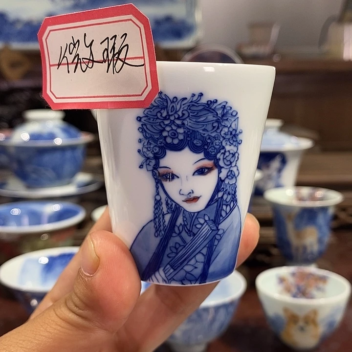 杯景德镇手工手绘陶瓷，高亮兴老师作品