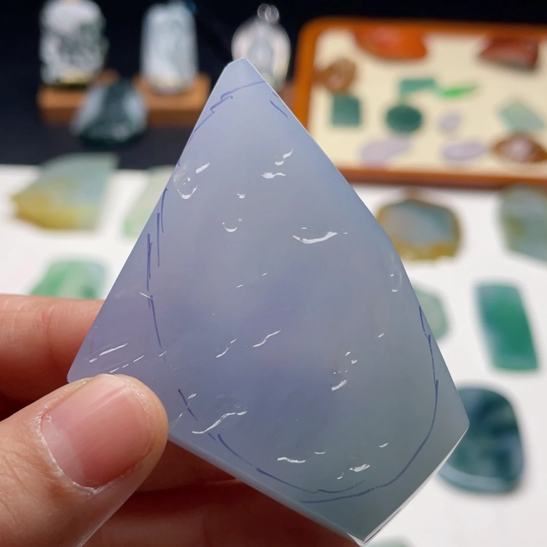 定制翡翠未镶嵌包工