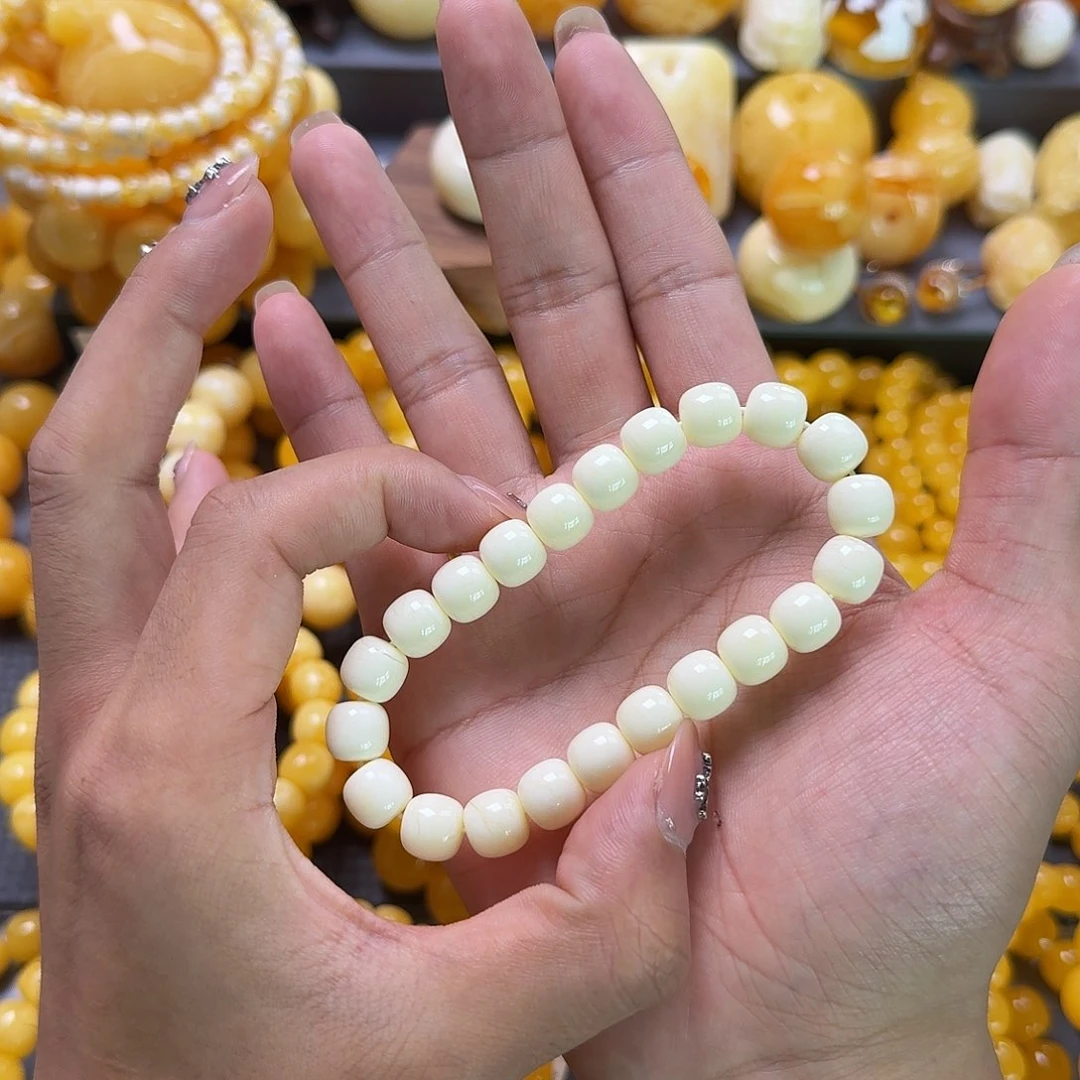 未镶嵌蜜蜡珠宝奇石同料10mm