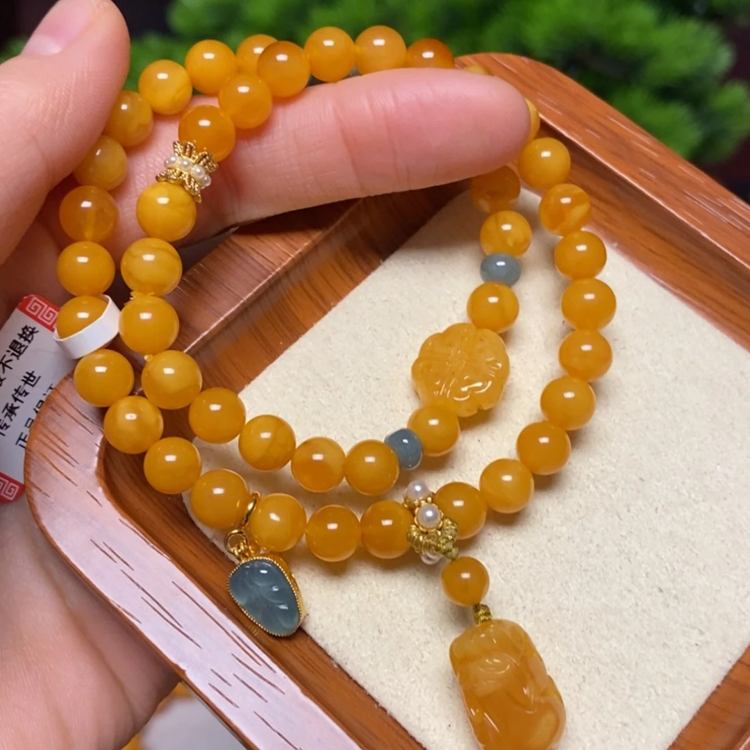 【闪购商品】手链蜜蜡未镶嵌手串