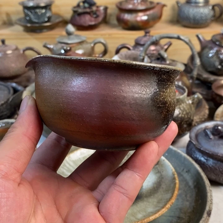 杯柴烧手工制作工艺