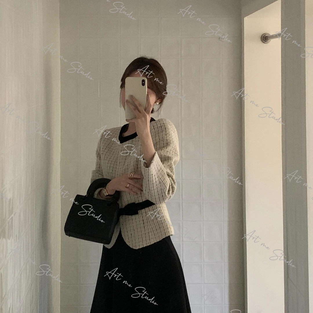 【ART ME】月光曲羊毛混纺立体剪裁定制感成衣外套w1742j1