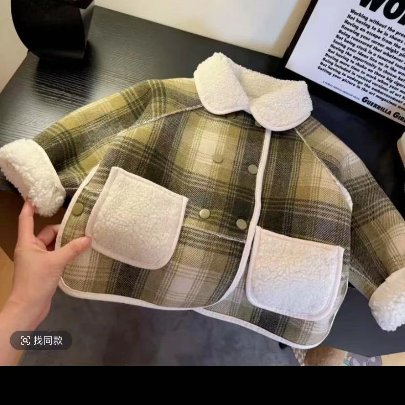 春季男童加绒外套