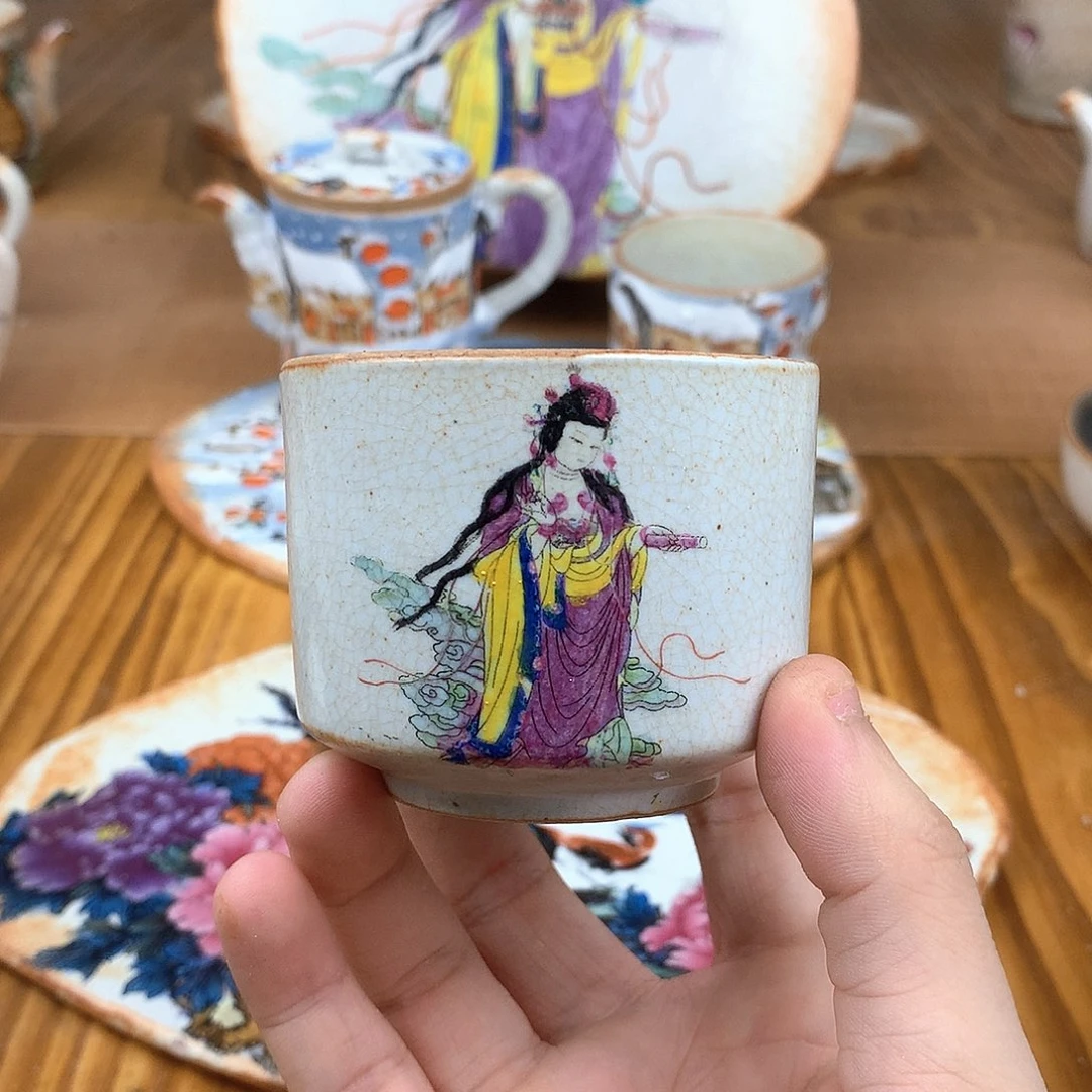 @***@杯景德镇陶瓷手作