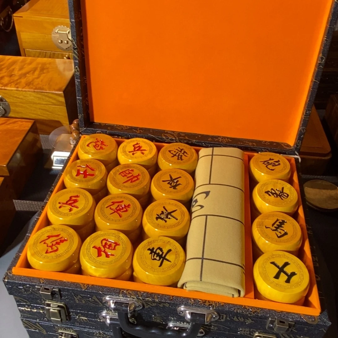 有***8金丝楠金丝楠木满纹5.8象棋