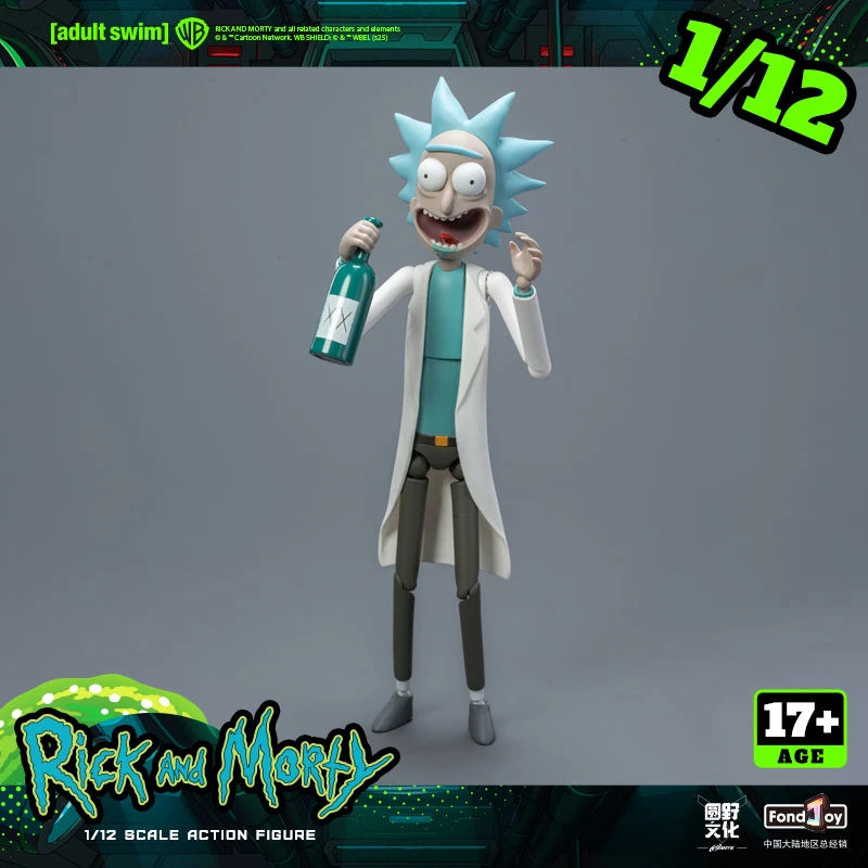 【11月底发货】rick and morty瑞克和莫蒂1/12手办模型摆件玩具礼物