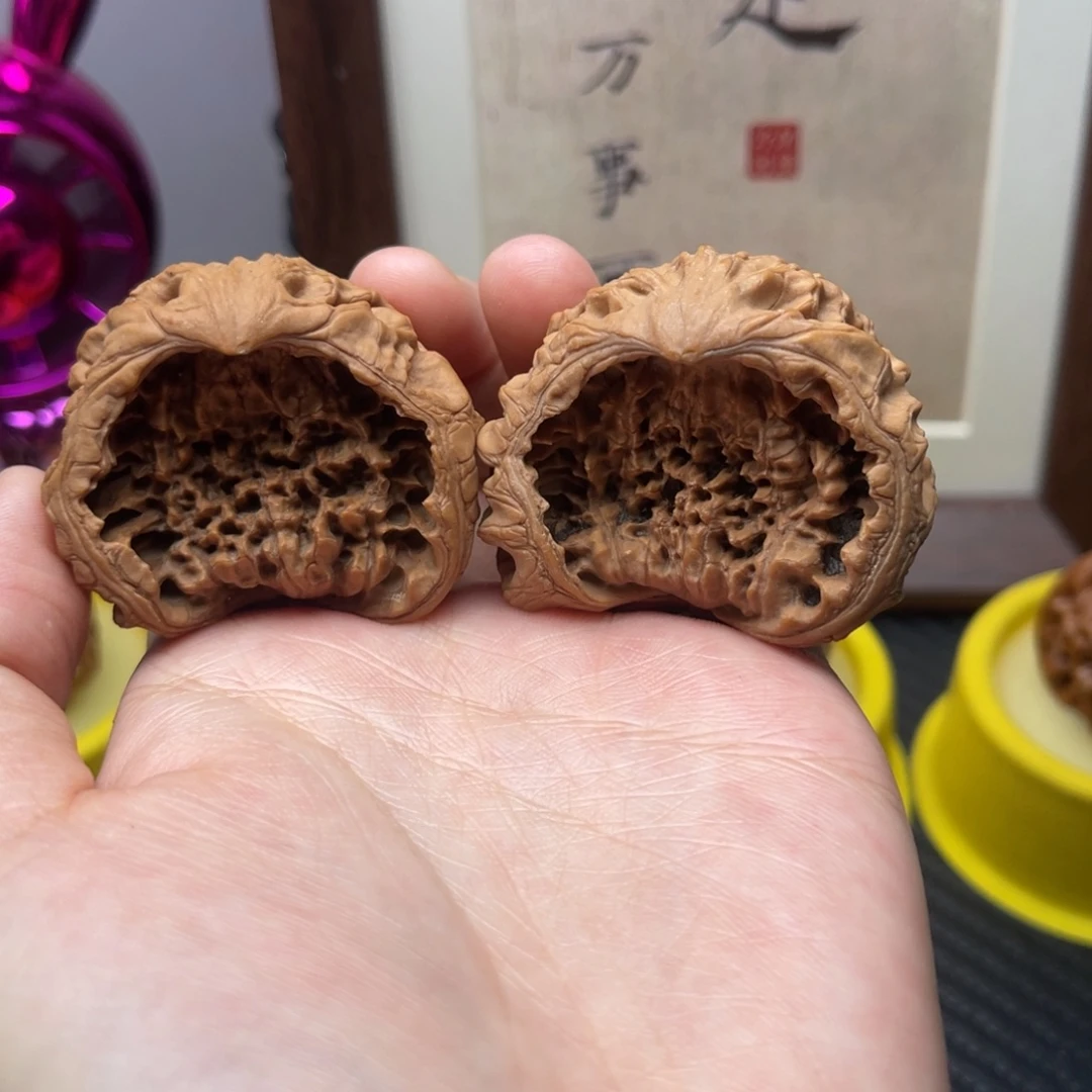 把件文玩核桃44蛇头