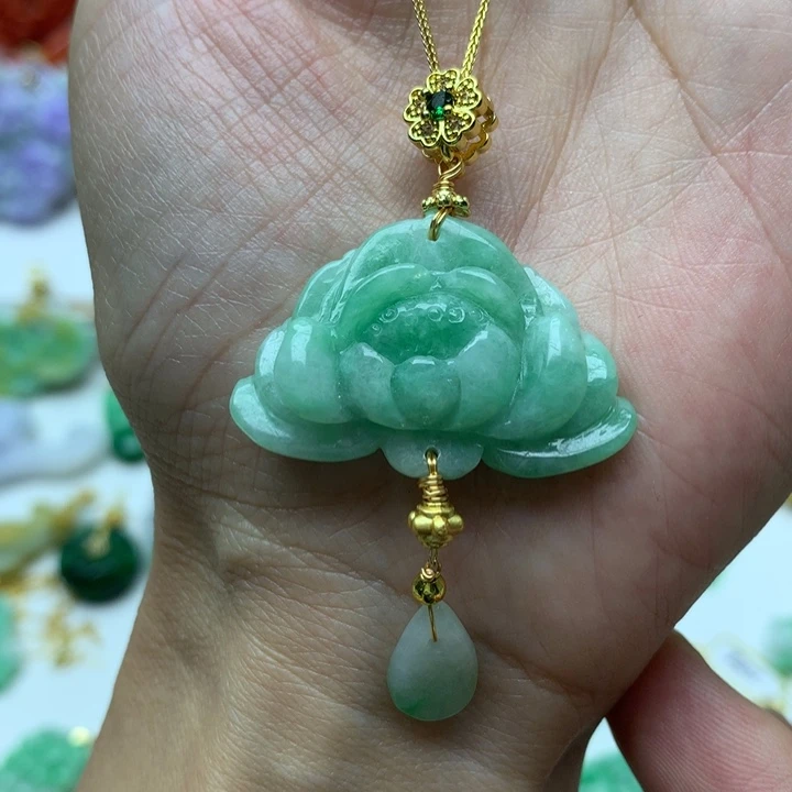 颈饰未镶嵌翡翠翡翠