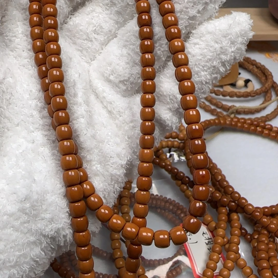 橄榄核手串老挝长串极限弧福利5.8mm