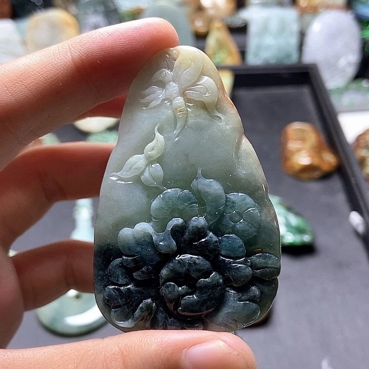 翡翠未镶嵌颈饰翡翠a货
