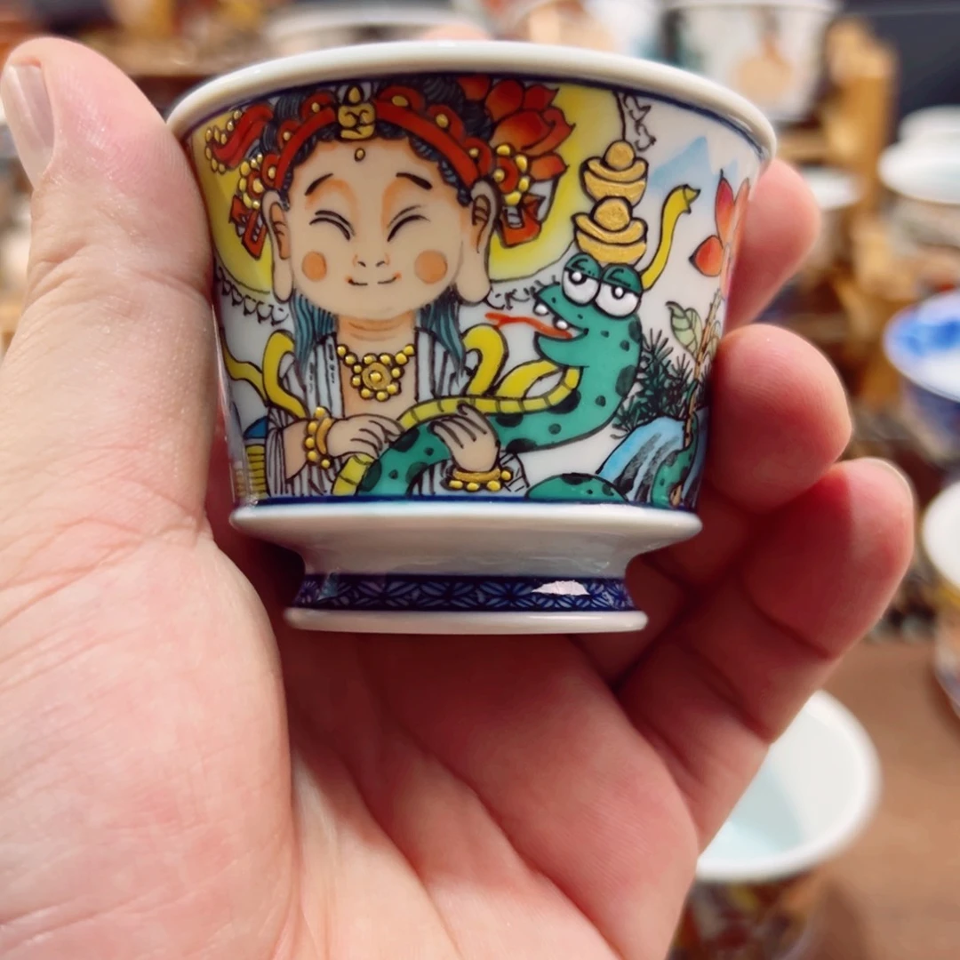 杯景德镇手工手绘