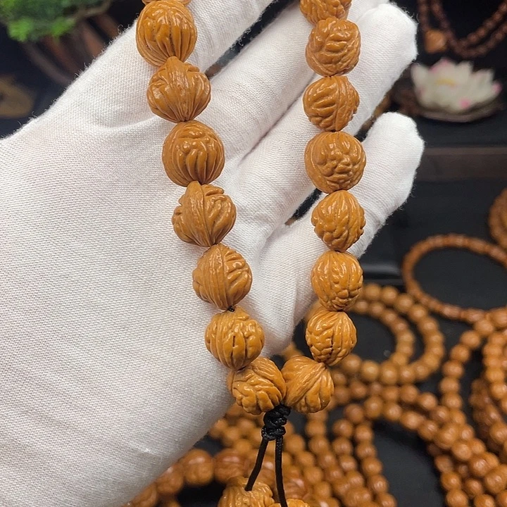 桃核吊坠秦岭龙纹桃核