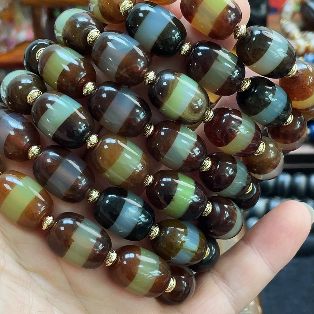 玛瑙/玉髓未镶嵌多样性发一条