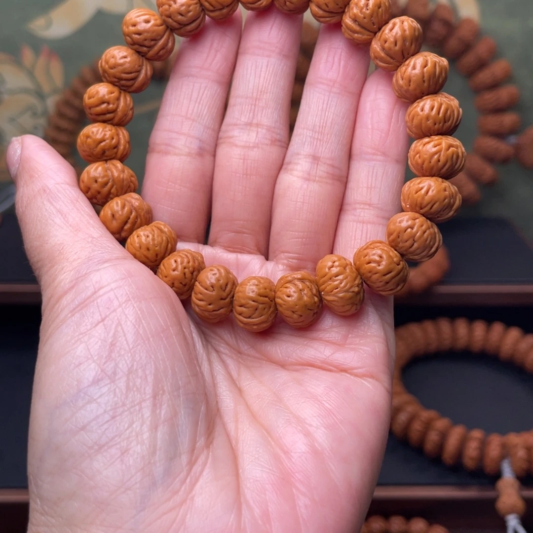 姿***乙桃核手串13蟠桃单圈