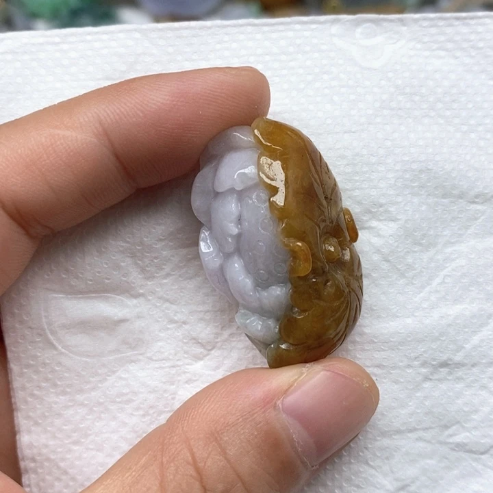 翡翠未镶嵌颈饰天然缅甸翡翠