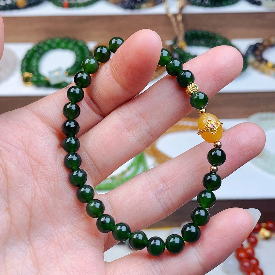 手链未镶嵌和田玉