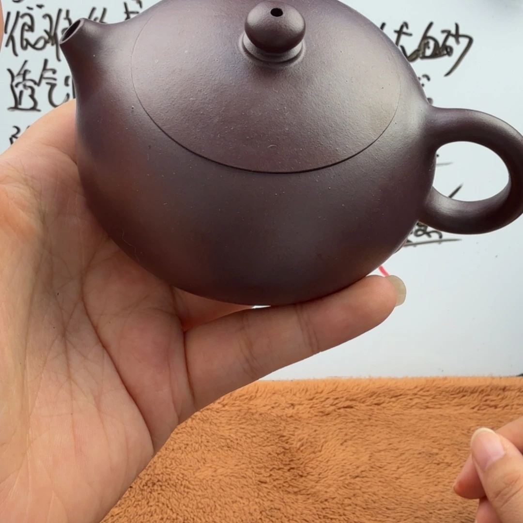 紫砂茶壶宜兴原矿龙血砂175