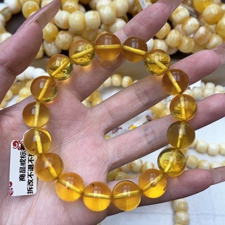 琥珀未镶嵌珠宝奇石