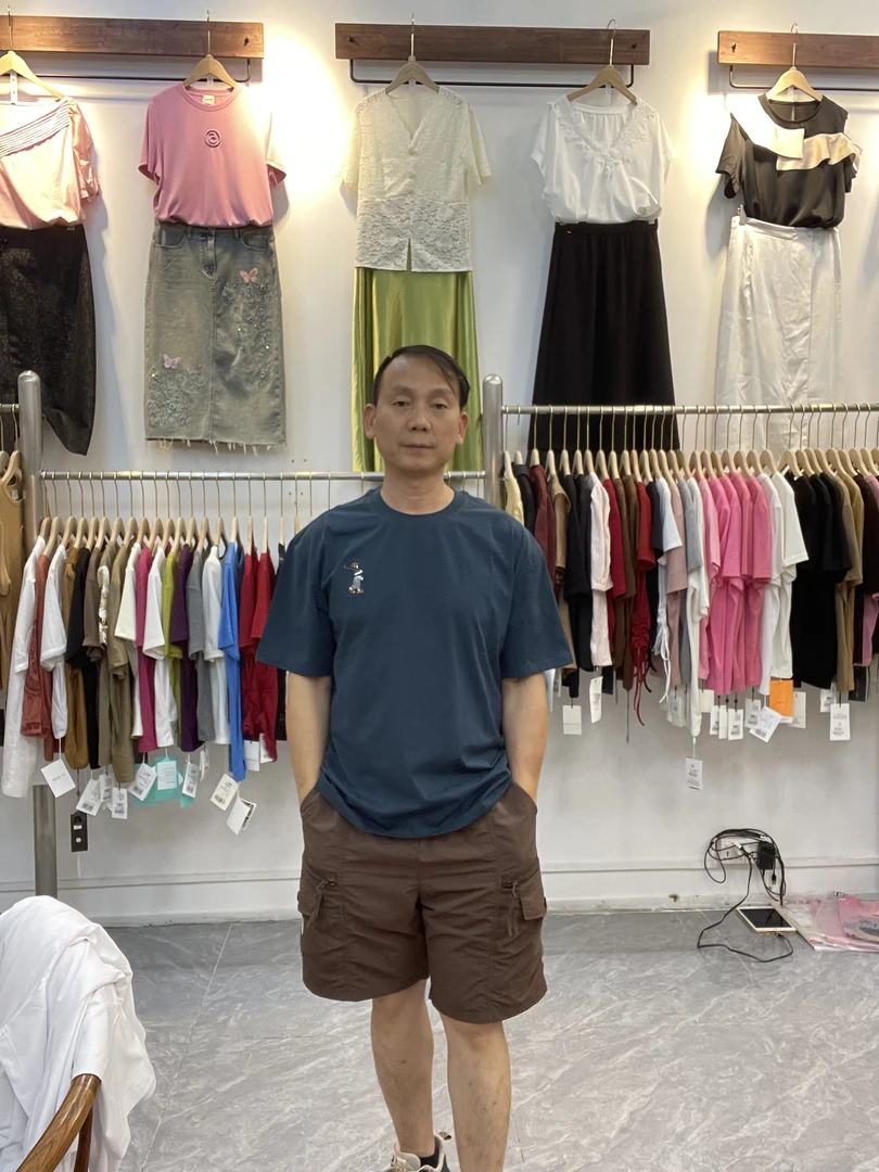 2025年新款男装短袖欧货时尚百搭9090