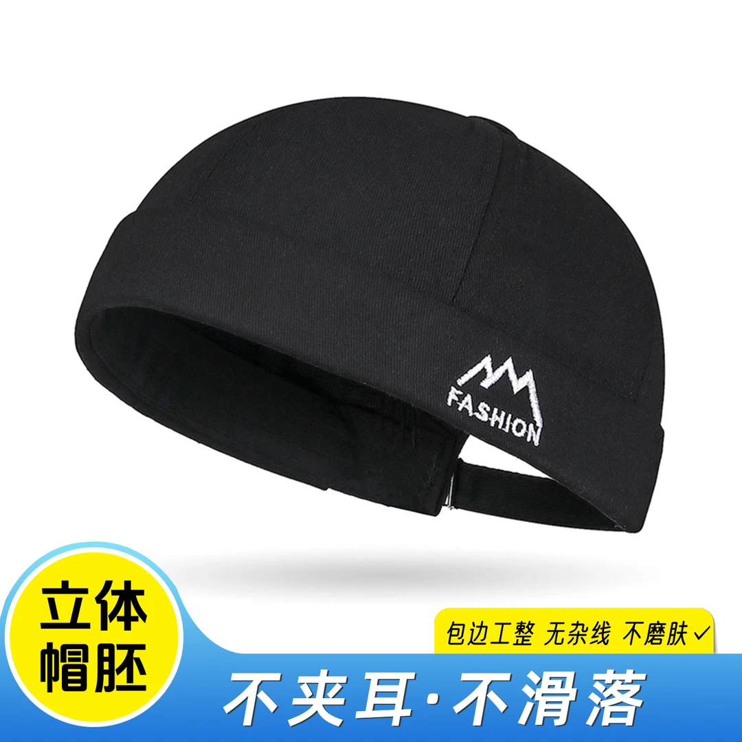 新款日系复古瓜皮帽男秋冬季嘻哈雅痞街头帽子女百搭潮牌地主帽