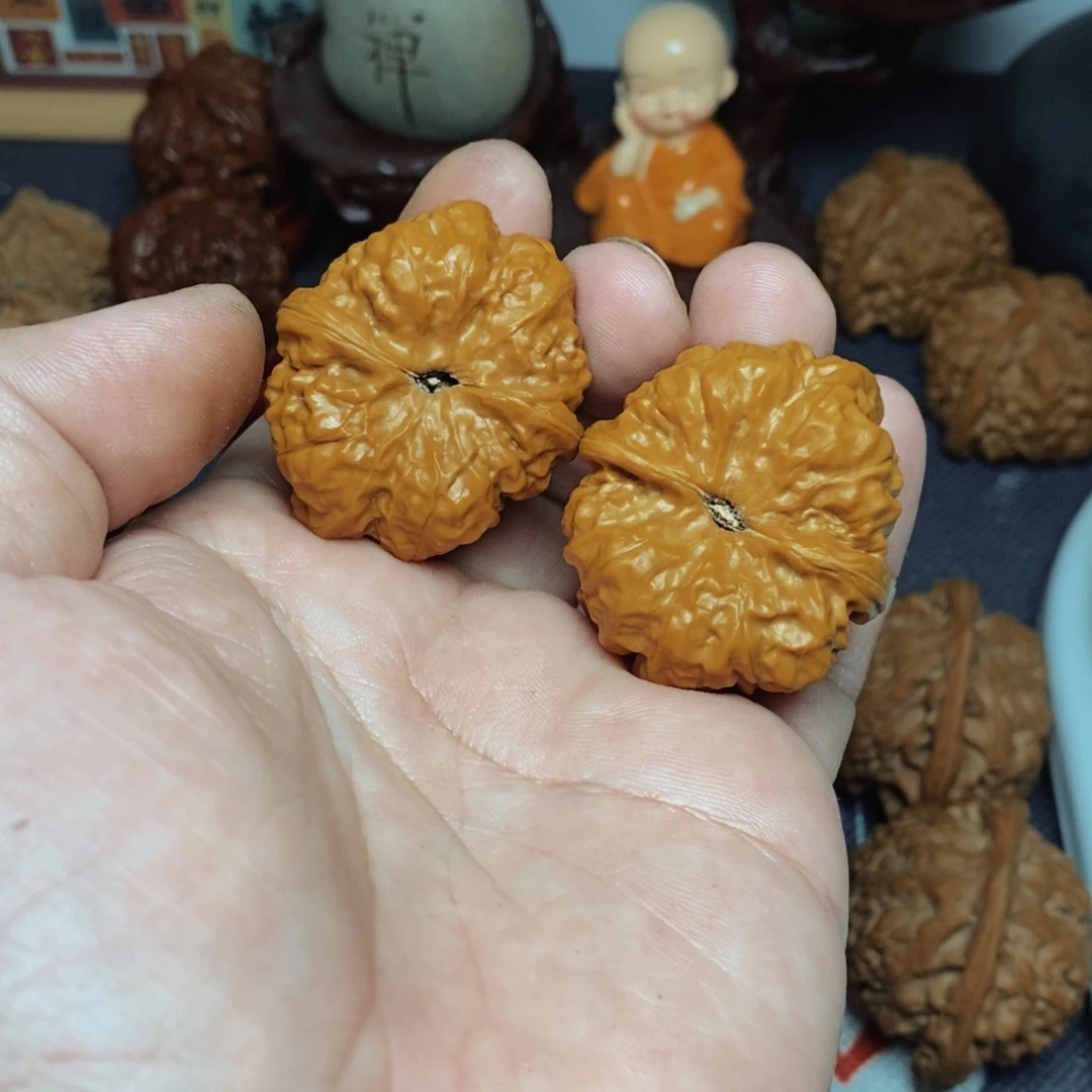 树***叶吊坠文玩核桃蛤蟆头40吃188.8