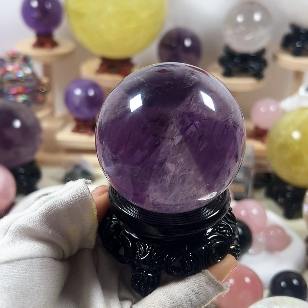 紫晶珠宝半成品未镶嵌2