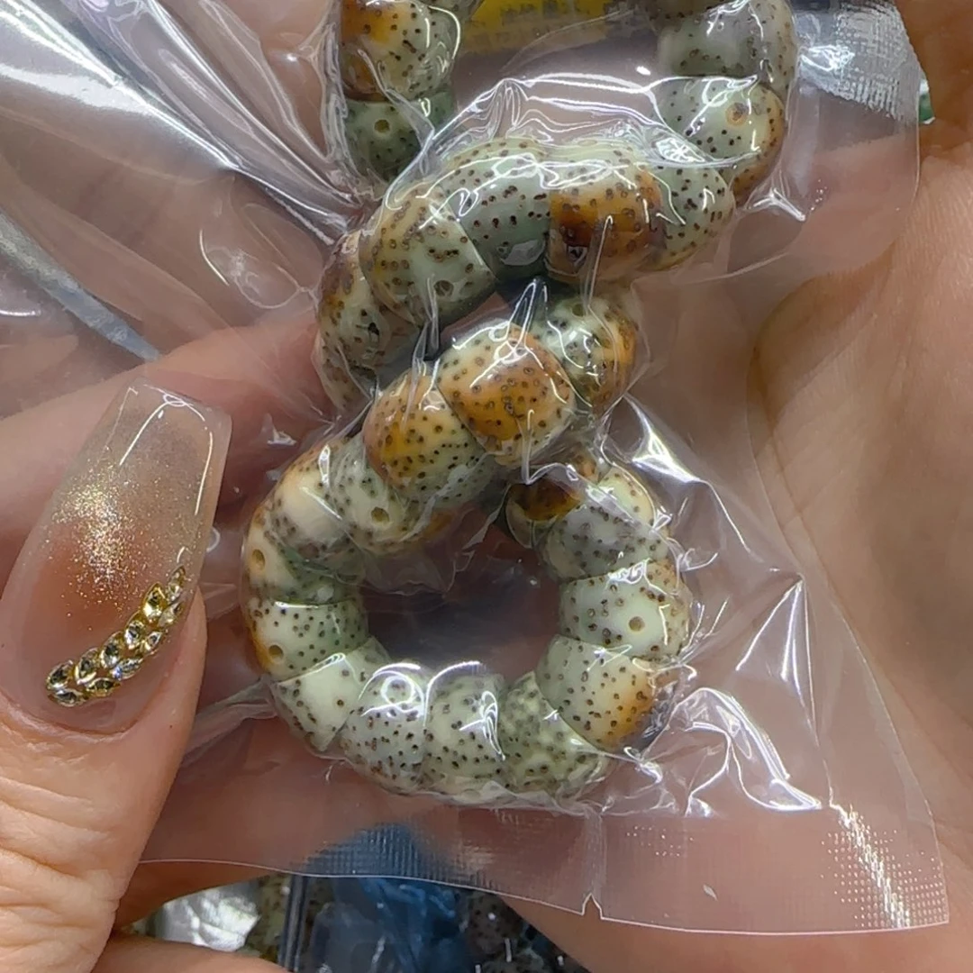 星月菩提手串61高端火烧云星月菩提1.0大肠单圈