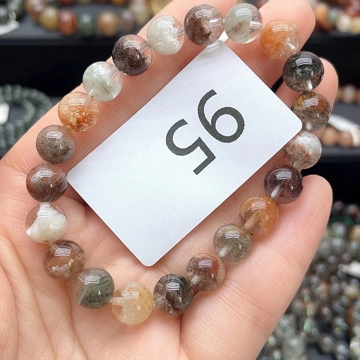 水晶手链未镶嵌多样性发一条