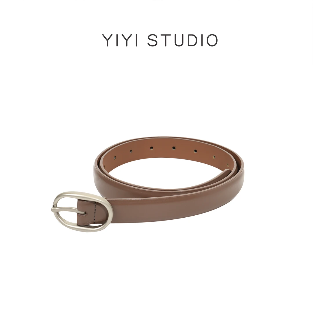 【南法蕾丝腰带】<YiYiii>时尚百搭经典女士卡其腰带
