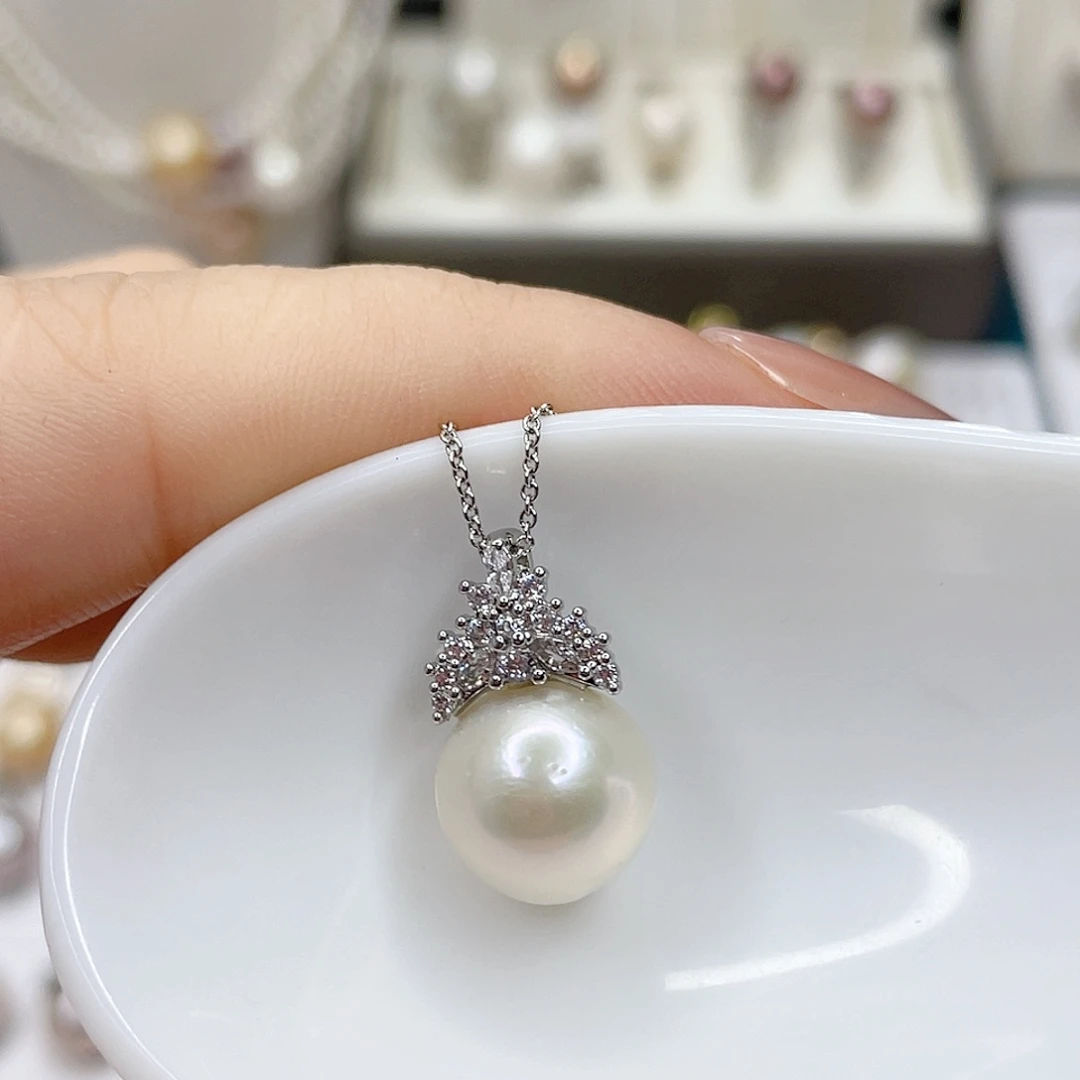 淡水珍珠合金吊坠(赠链)
